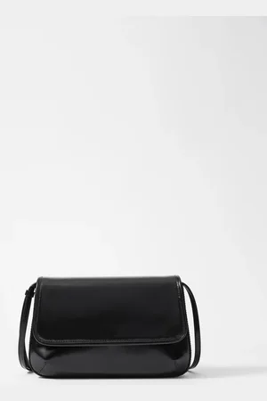 & OTHER STORIES Glossed-Leather Crossbody Bag