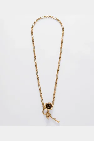& OTHER STORIES Wild Rose Pendant Necklace