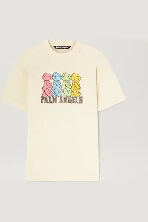 Palm Angels Multicolor Bear T-shirt Man