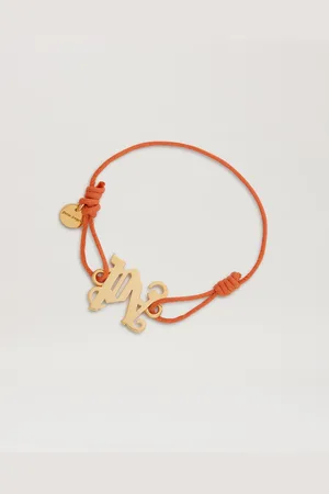 Palm Angels Monogram Cord Bracelet Woman