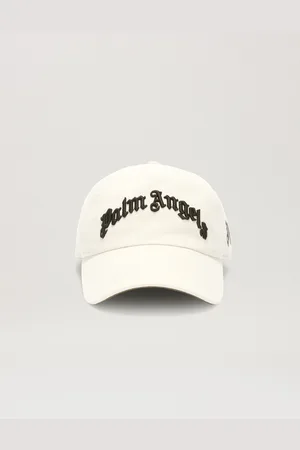 Palm Angels Embroidered Curved Logo Baseball Cap Man
