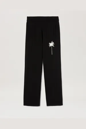 Palm Angels Palm Inlay Knit Pants Man