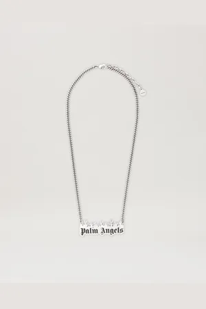 Palm Angels Burning Logo Necklace Man