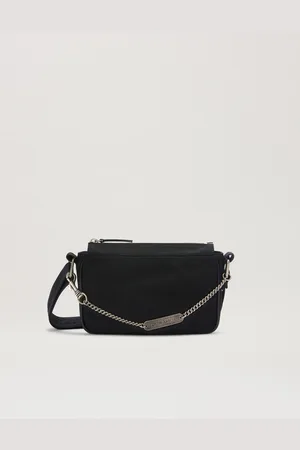 Palm Angels Metallic Logo Plate Croosbody Bag Man