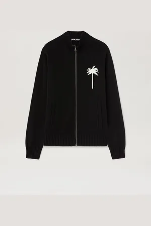 Palm Angels Palm Inlay Knit Jacket Man