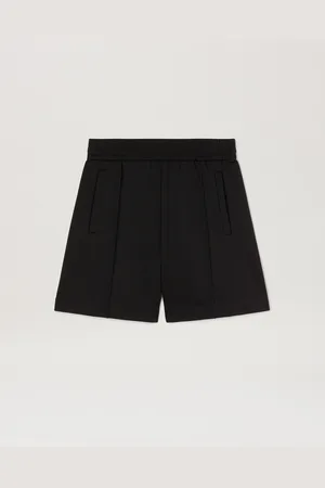 Palm Angels Curved Logo Track Shorts Man