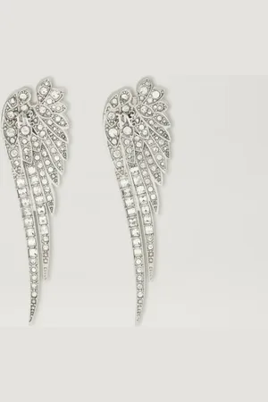 Palm Angels Angel Wing Strass Earing Woman