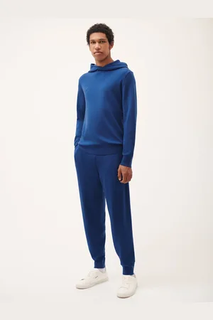 The Pangaia Mens DNA Regenerative Merino Wool Track Pants—earth - M