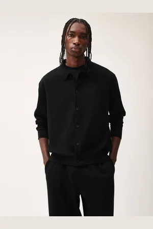 The Pangaia Mens DNA Knitted Collared Shirt— - M