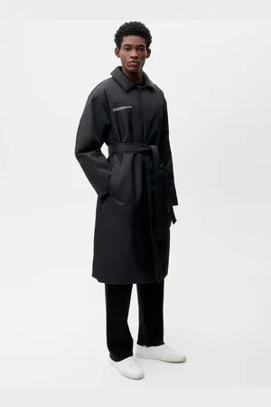 The Pangaia Mens Flower-Warmth Trench Coat— - XS