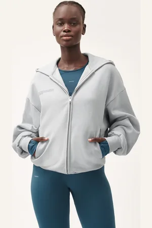 The Pangaia Womens Natural Dye Oversized Hoodie— - XS