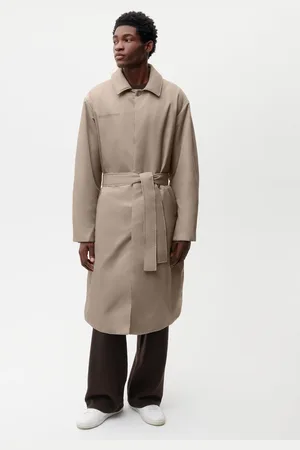 The Pangaia Mens Flower-Warmth Trench Coat— - XS