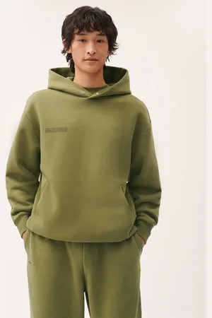 The Pangaia Mens DNA Hoodie—highland - XXS