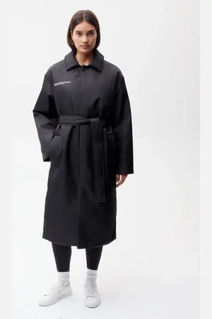 The Pangaia Womens Flower-Warmth Trench Coat— - XS