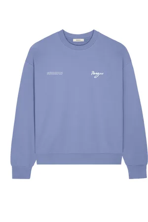 The Pangaia Womens One Forest Graphic Sweatshirt—Aster - L