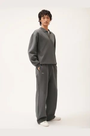 The Pangaia Mens DNA Straight Leg Track Pants—atmosphere - S