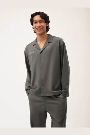 The Pangaia Mens 365 Lightweight Long Pyjama Set—atmosphere - XXS