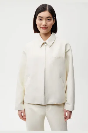 The Pangaia Womens Organic Cotton Harrington Jacket— - L
