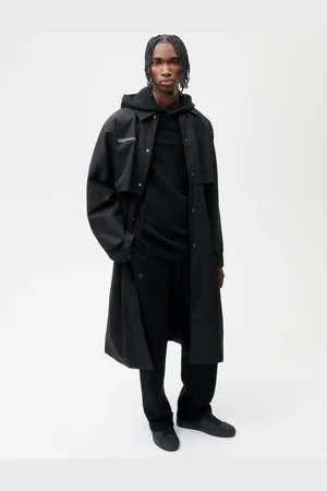 The Pangaia Mens Organic Cotton Trench Coat— - S