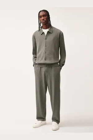 The Pangaia Mens DNA Knitted Collared Shirt— - S
