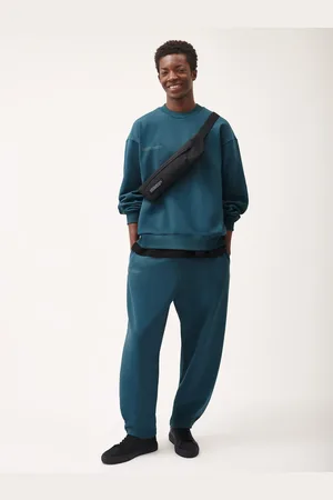 The Pangaia Mens DNA Barrel-Leg Track Pants— - XXS