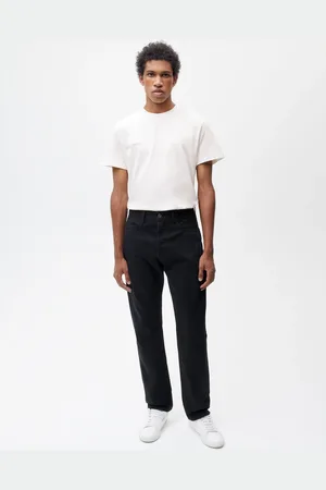 The Pangaia Mens Nettle Denim Straight Leg Jeans— - W25 | M27