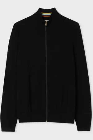 Paul Smith Merino Wool Full Zip Cardigan