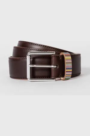Paul Smith Dark Leather Belt With 