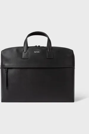 Paul Smith Embossed Leather Business Double-Zip Folio