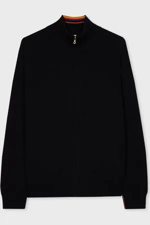 Paul Smith Cashmere Full-Zip Cardigan