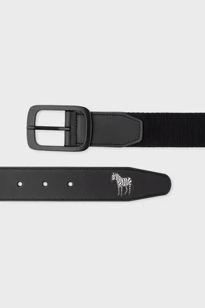 Paul Smith Webbing Belt With Zebra Tip