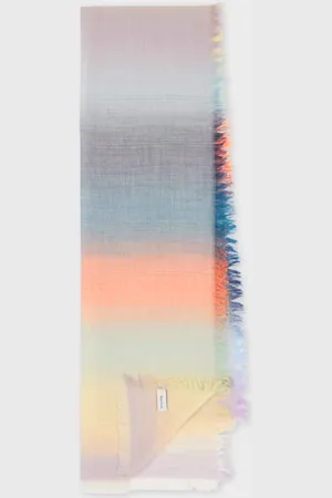 Paul Smith Watercolour Stripe Scarf