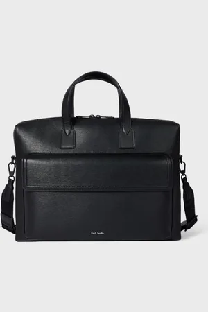 Paul Smith Straw-Grain Embossed Leather Folio