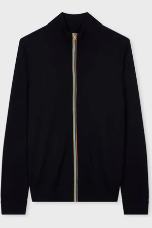 Paul Smith Navy Washable Merino Wool 