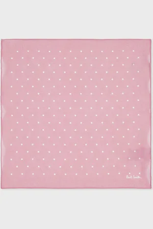 Paul Smith Polka Dot Cotton Pocket Square