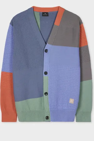 Paul Smith Colour-Block Cotton Cardigan