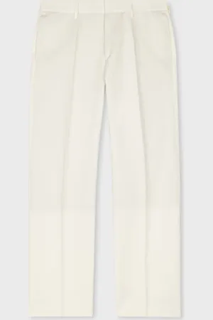 Paul Smith Cotton-Linen Twill Trousers