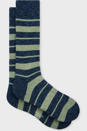 Paul Smith Dark Fleck Stripe Socks