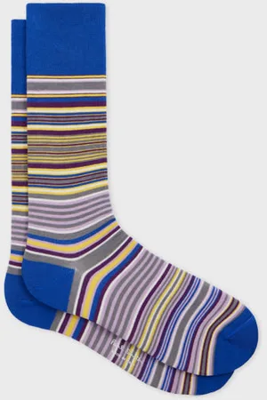 Paul Smith Cotton-Blend Stripe Socks