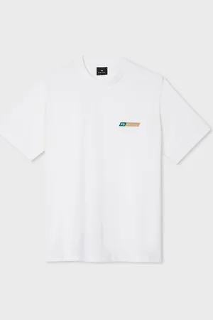 Paul Smith PS Tilt Logo Cotton-Blend T-Shirt