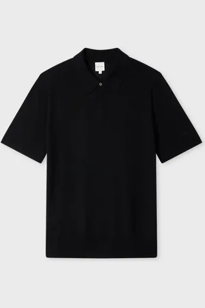 Paul Smith Merino Wool Short Sleeve Polo Shirt