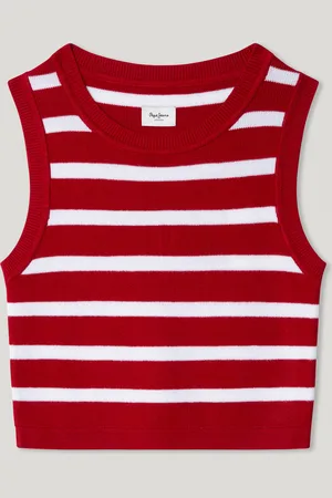 Pepe Jeans Striped knit top