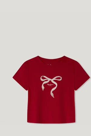 Pepe Jeans Cropped fit printed t-shirt