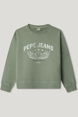 Pepe Jeans Crew neck logo sweatshirt