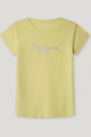 Pepe Jeans Slim fit logo print t-shirt