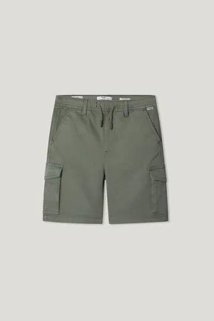Pepe Jeans Adjustable waist cargo shorts