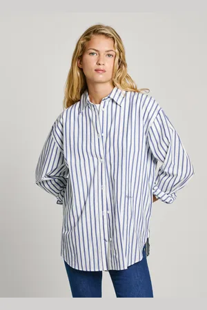 Pepe Jeans Loose fit poplin striped shirt