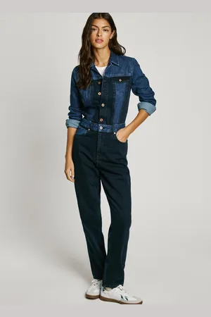 Pepe Jeans Two tone denim jumpsuit