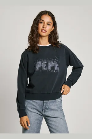 Pepe Jeans Crew neck logo sweatshirt