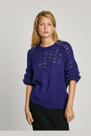 Pepe Jeans Crew neck openwork jumper
